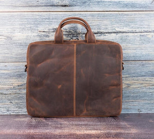 Apollo Geniun Leather Laptop Bag For 13"