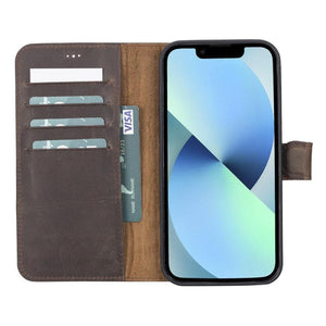 Apple iPhone 12 Series Detachable Leather Case / MW