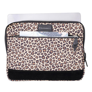 BloominBag Earthy Leopard 15-16 inch Laptop / MacBook Sleeve _1