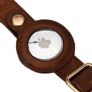 Gerçek Deriden El Yapımı Köpek Tasması