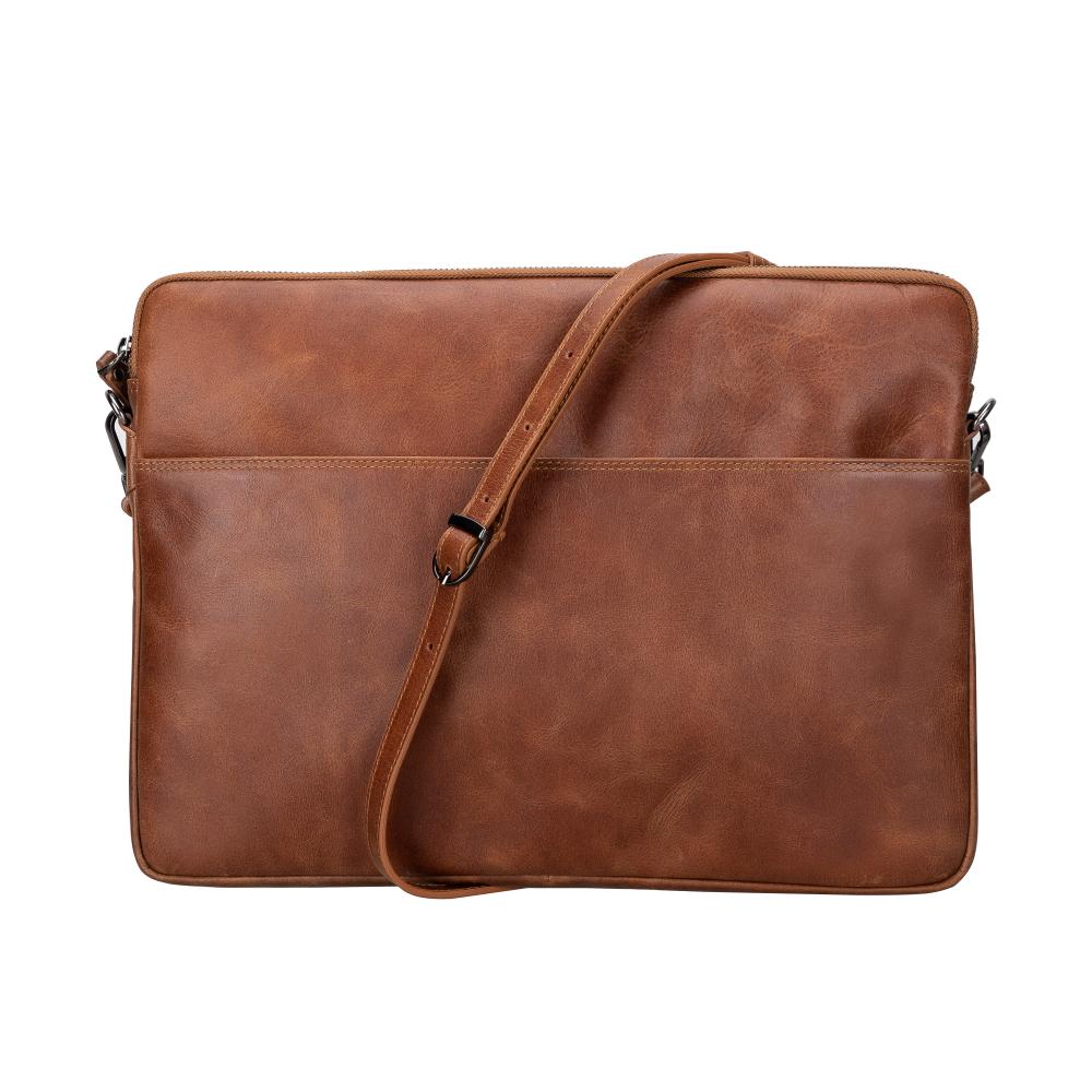 Leeds Slim Leather Laptop / Tablet Sleeve