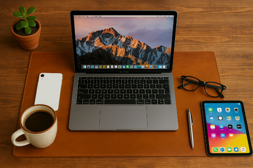 Leather Desk Mat Medium