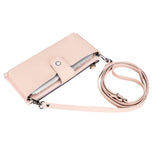 Luvia Lozan Strap Leather Crossbody Wallet