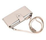 Luvia Lozan Strap Leather Crossbody Wallet