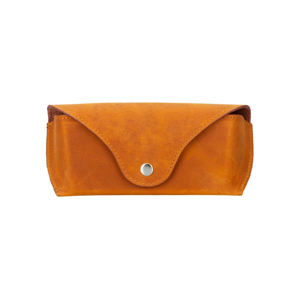 Riven Leather Glasses Case