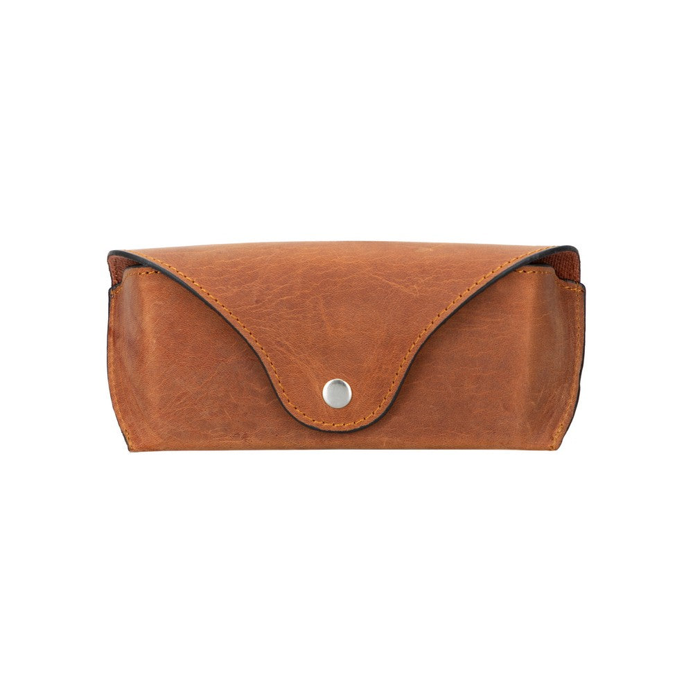 Riven Leather Glasses Case