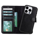 Magic I Phone 16 Pro Max Leather Detachable Wallet Case