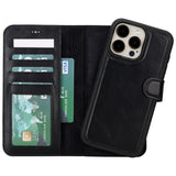 Magic I Phone 16 Pro Detachable Leather Wallet Case