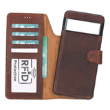 Duo Google Pixel 8 Detachable Leather Wallet Case