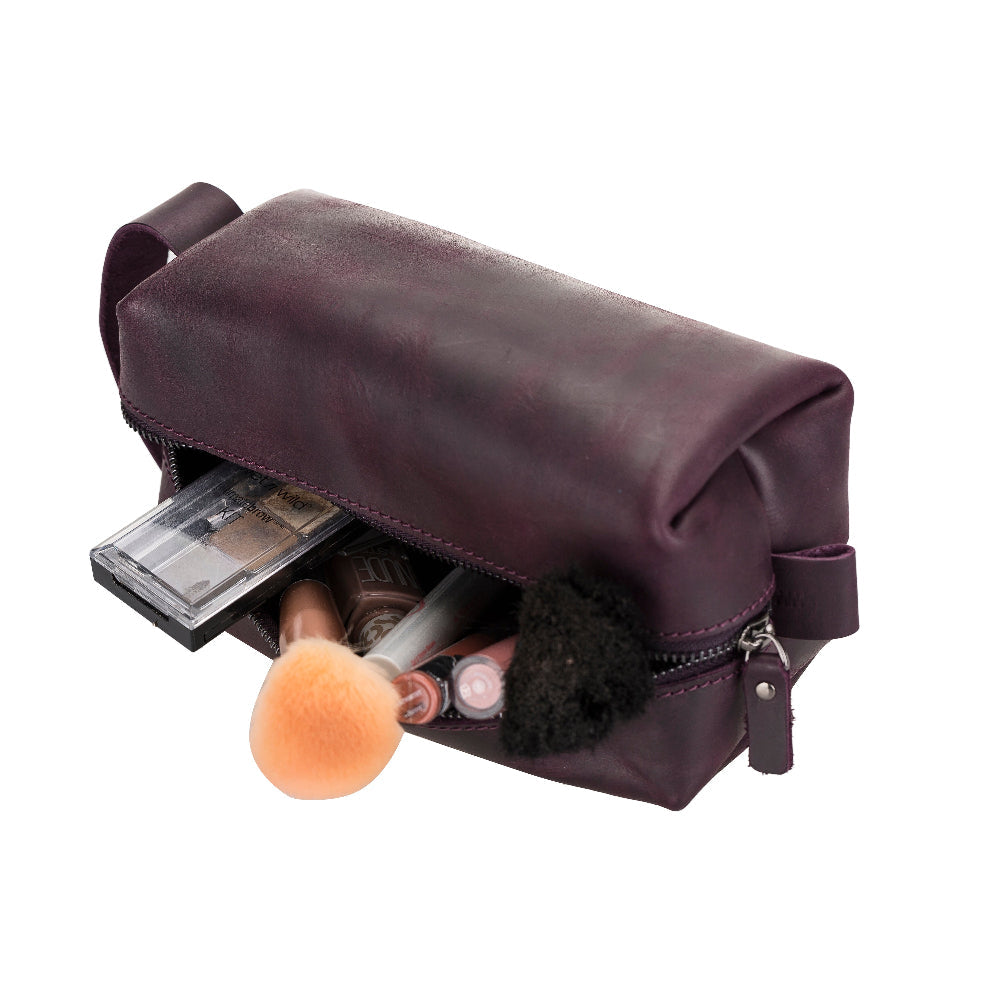 Vera Leather Dopp Kit, X Large