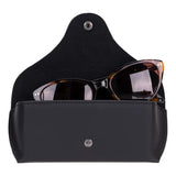 Riven Leather Glasses Case
