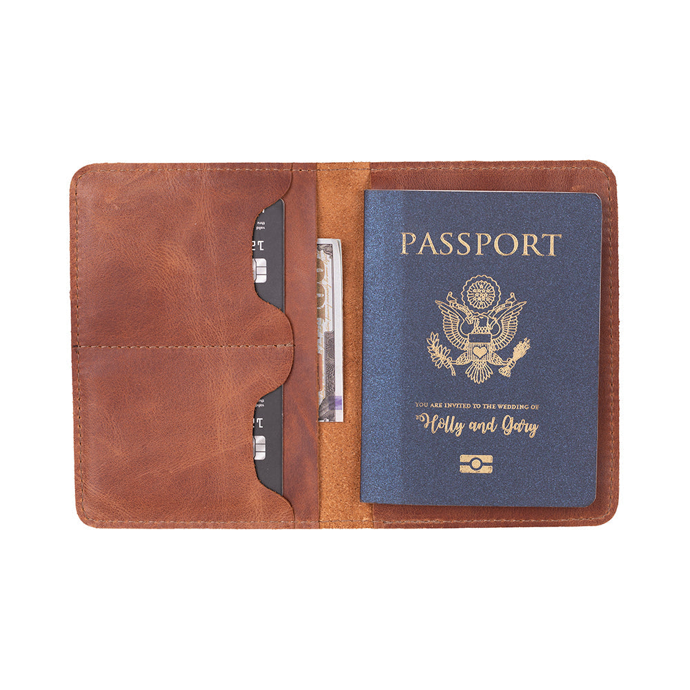 Itinera Leather Passport Wallet