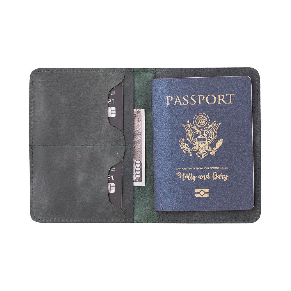 Itinera Leather Passport Wallet