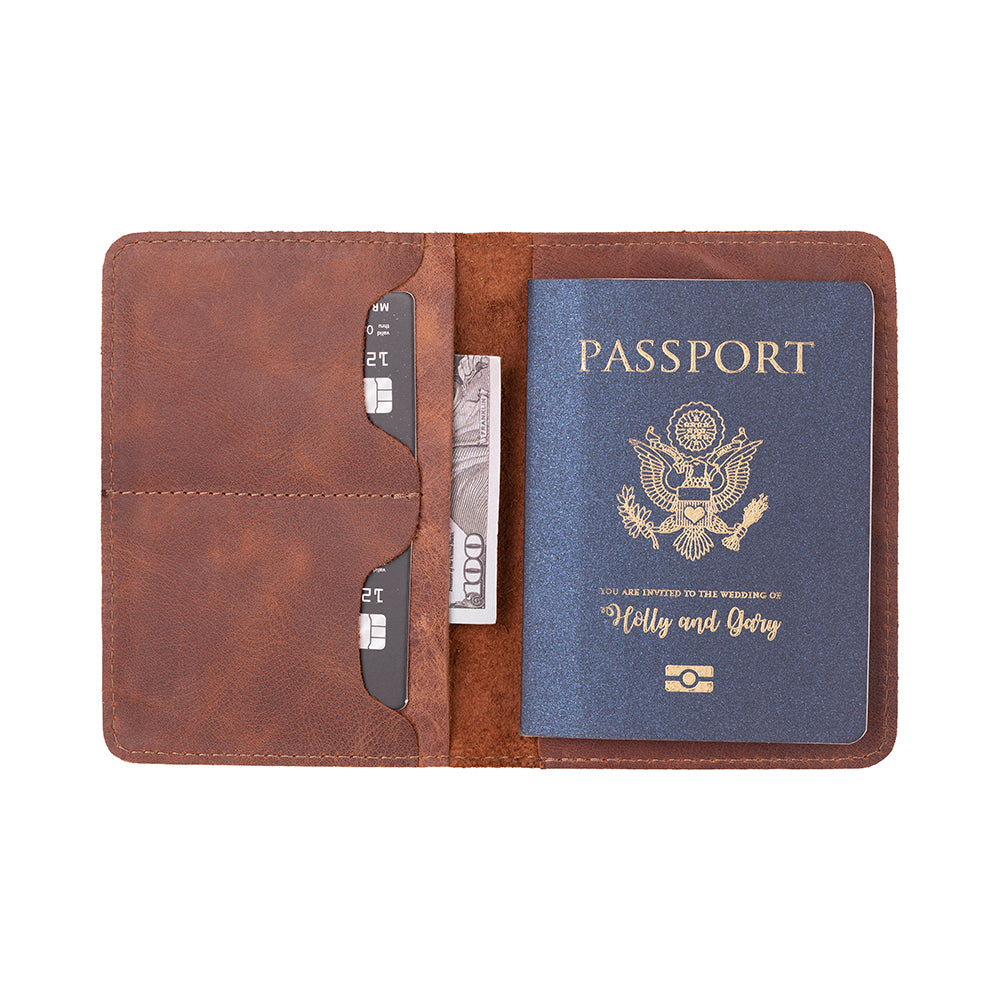 Itinera Leather Passport Wallet