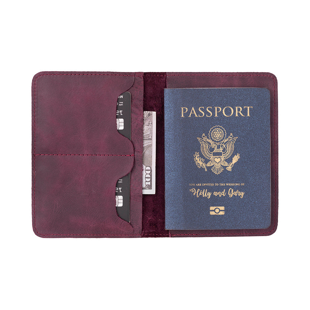 Itinera Leather Passport Wallet