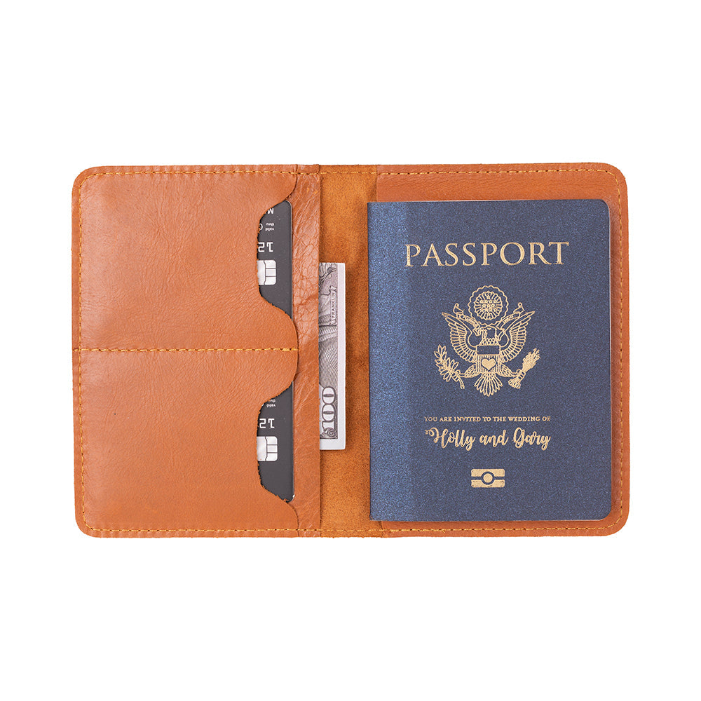 Itinera Leather Passport Wallet