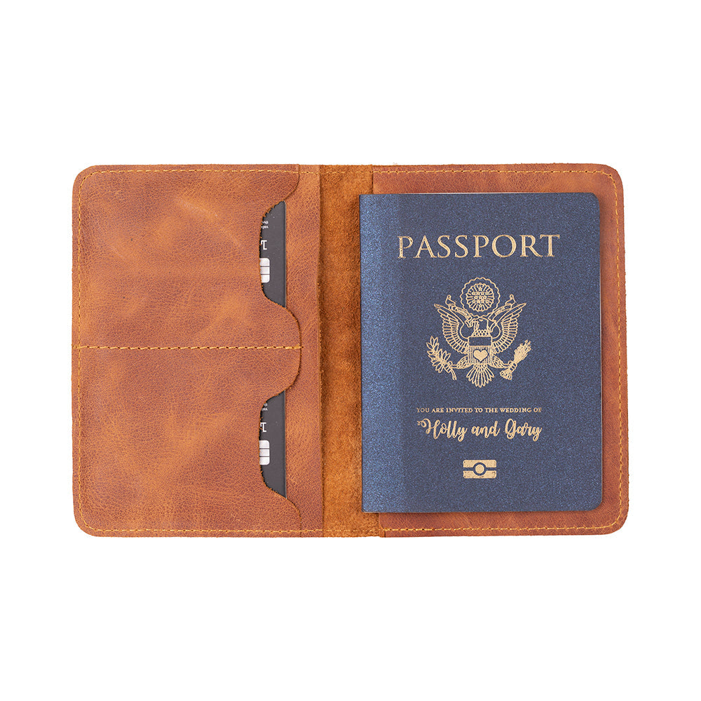 Itinera Leather Passport Wallet