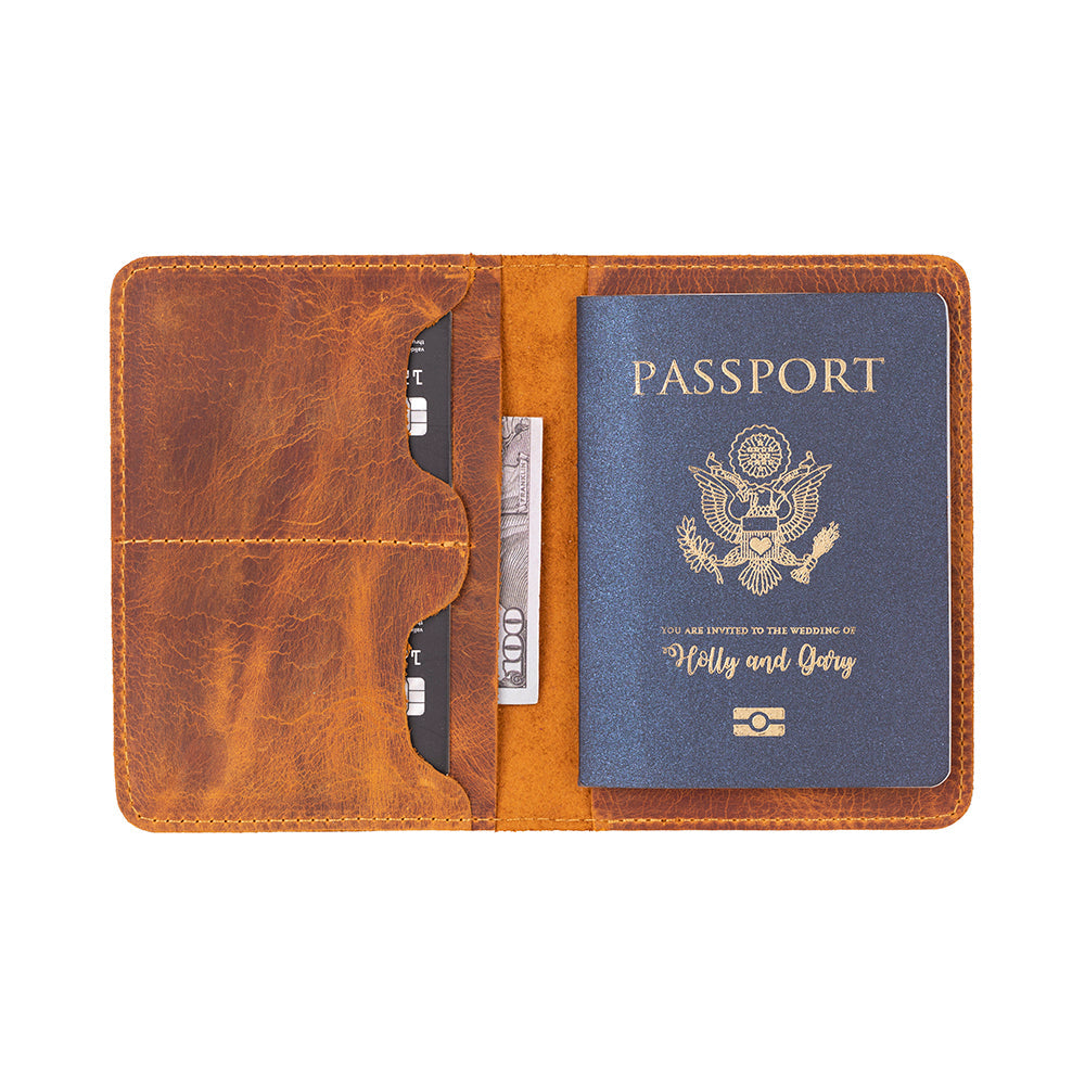 Itinera Leather Passport Wallet