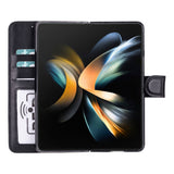 Shield Leather Samsung Galaxy Z Fold 5 Folio Wallet Case