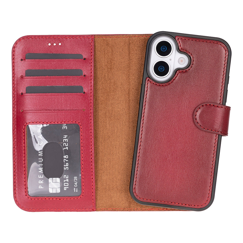 Magic I Phone 17 Leather Detachable Wallet Case