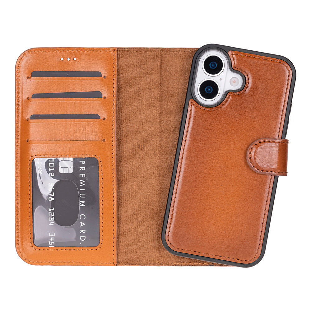Magic I Phone 17 Leather Detachable Wallet Case