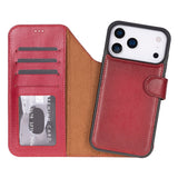 Magic I Phone 17 Pro Leather Detachable Wallet Case