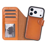 Magic I Phone 17 Pro Leather Detachable Wallet Case