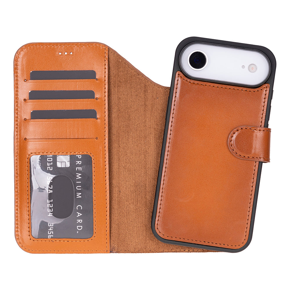 Magic I Phone 17 Air Leather Detachable Wallet Case