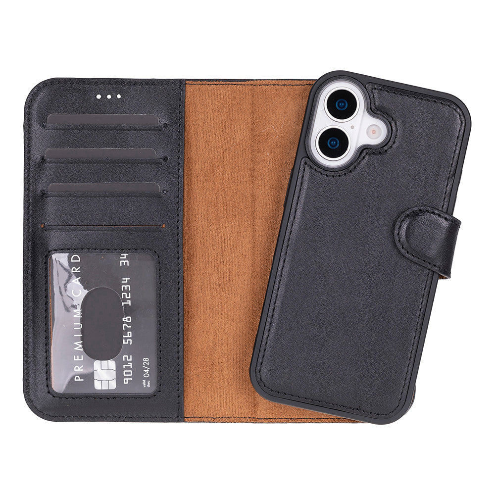 Magic I Phone 17 Leather Detachable Wallet Case