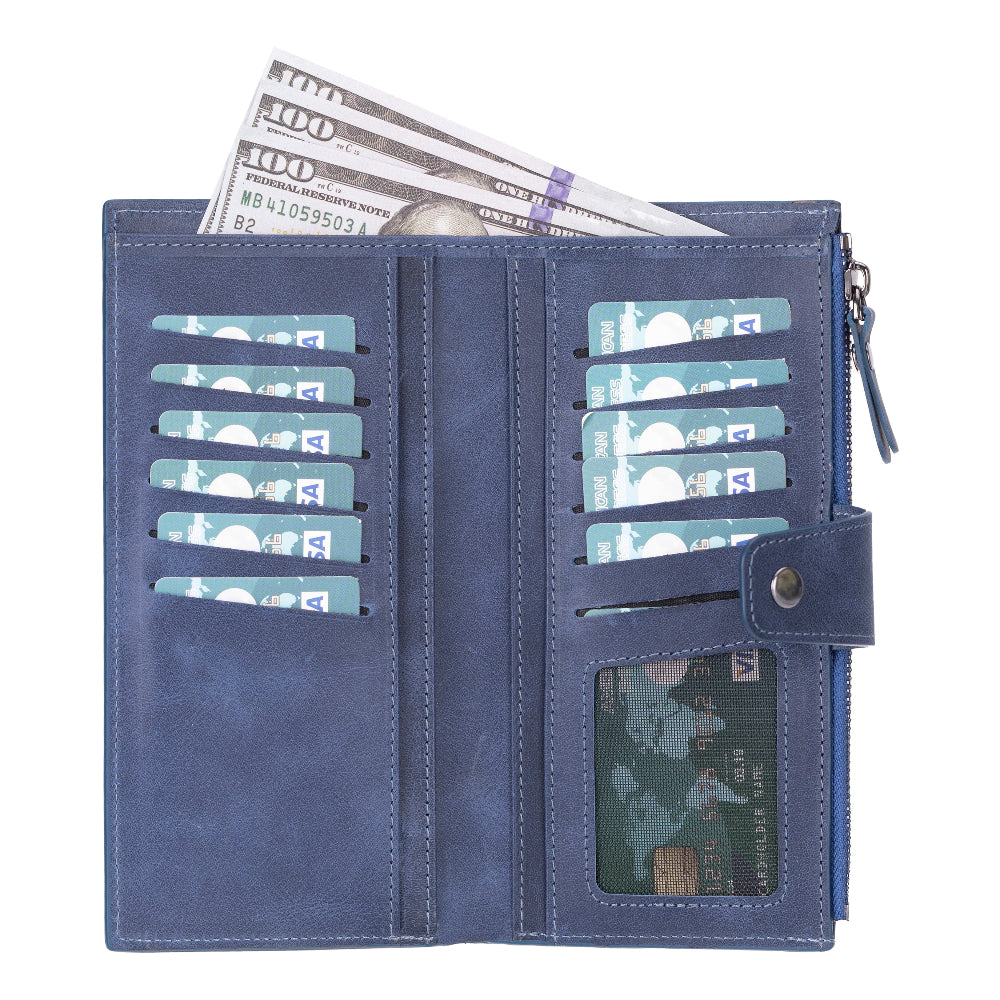 Luvia Lozan Hanger Leather Wallet