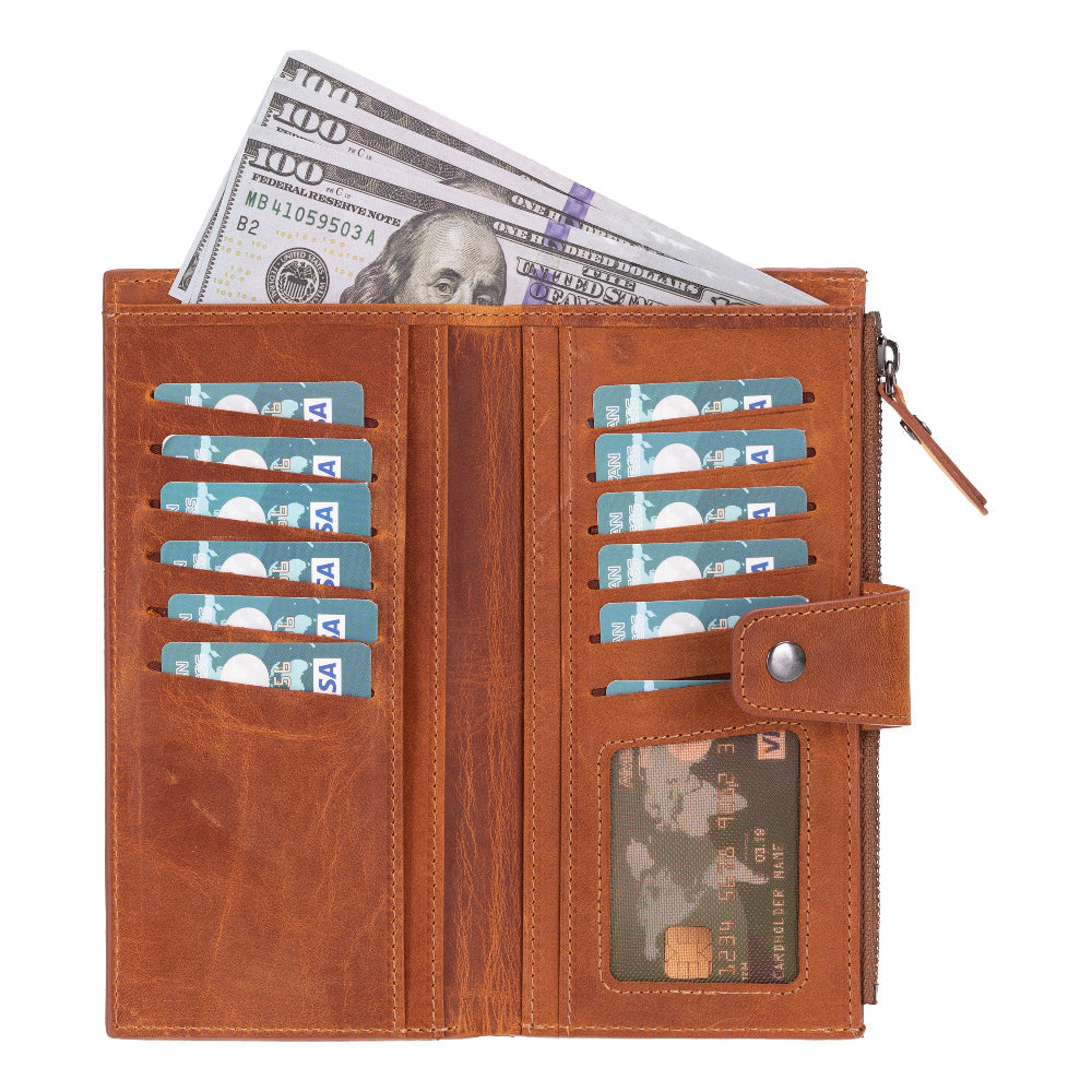 Luvia Lozan Hanger Leather Wallet