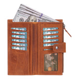Luvia Lozan Hanger Leather Wallet
