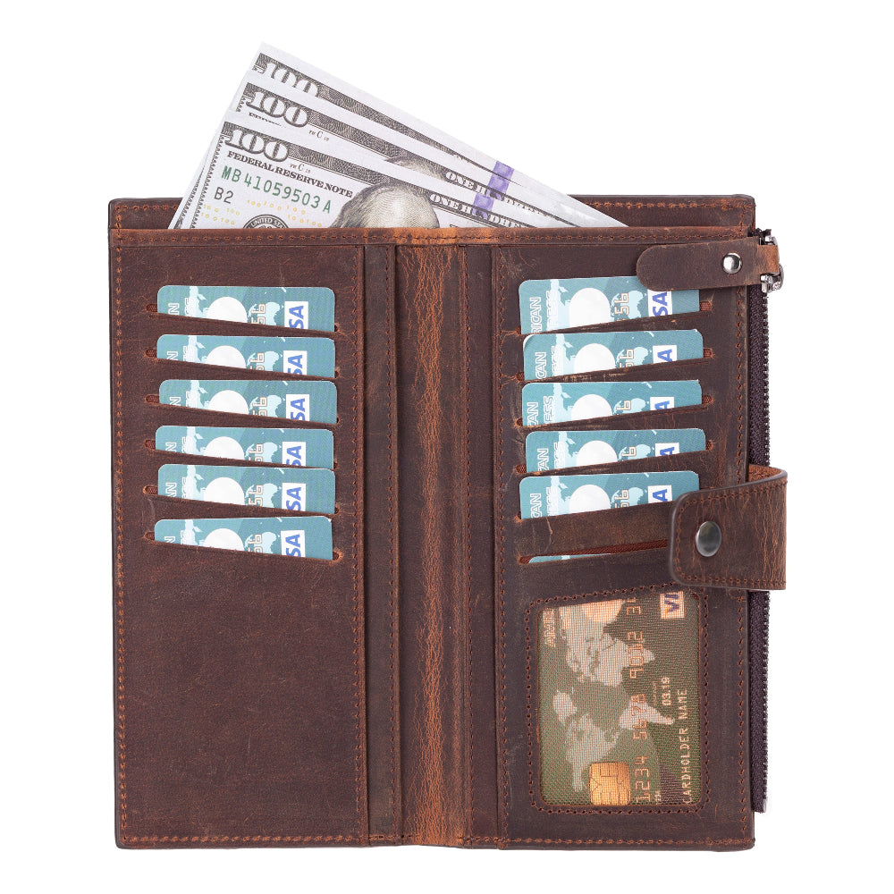 Luvia Lozan Hanger Leather Wallet