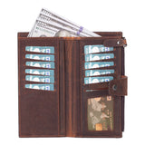 Luvia Lozan Hanger Leather Wallet