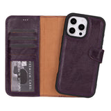 Magic I Phone 16 Pro Max Leather Detachable Wallet Case