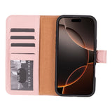 Magic I Phone 16 Pro Detachable Leather Wallet Case