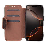 Firenze I Phone 16 Pro Max Leather Folio Case