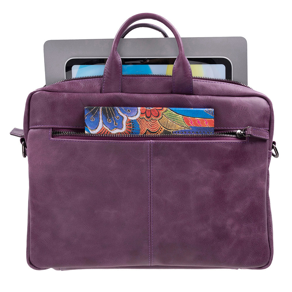 Apollo Geniun Leather Laptop Bag For 13" AA2