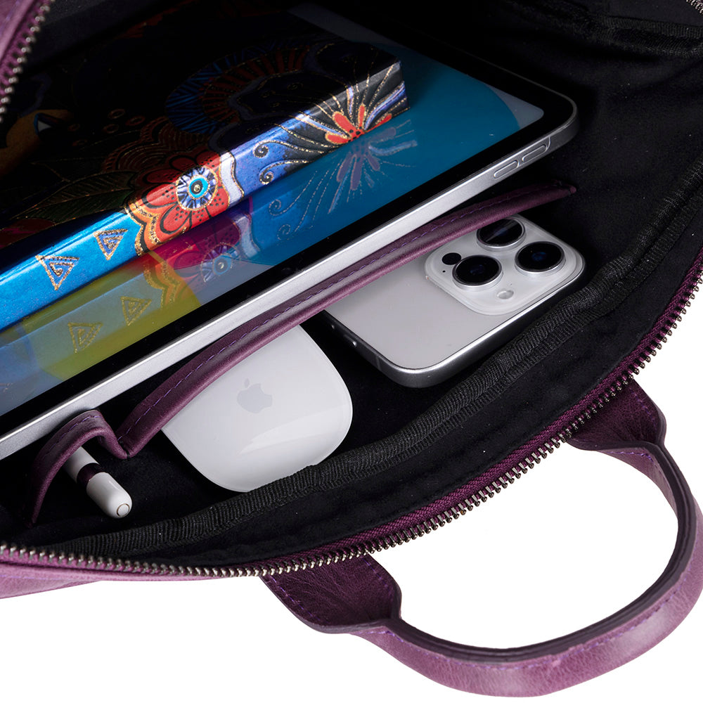 Apollo Geniun Leather Laptop Bag For 13" AA2