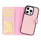 Magic I Phone 16 Pro Max Leather Detachable Wallet Case