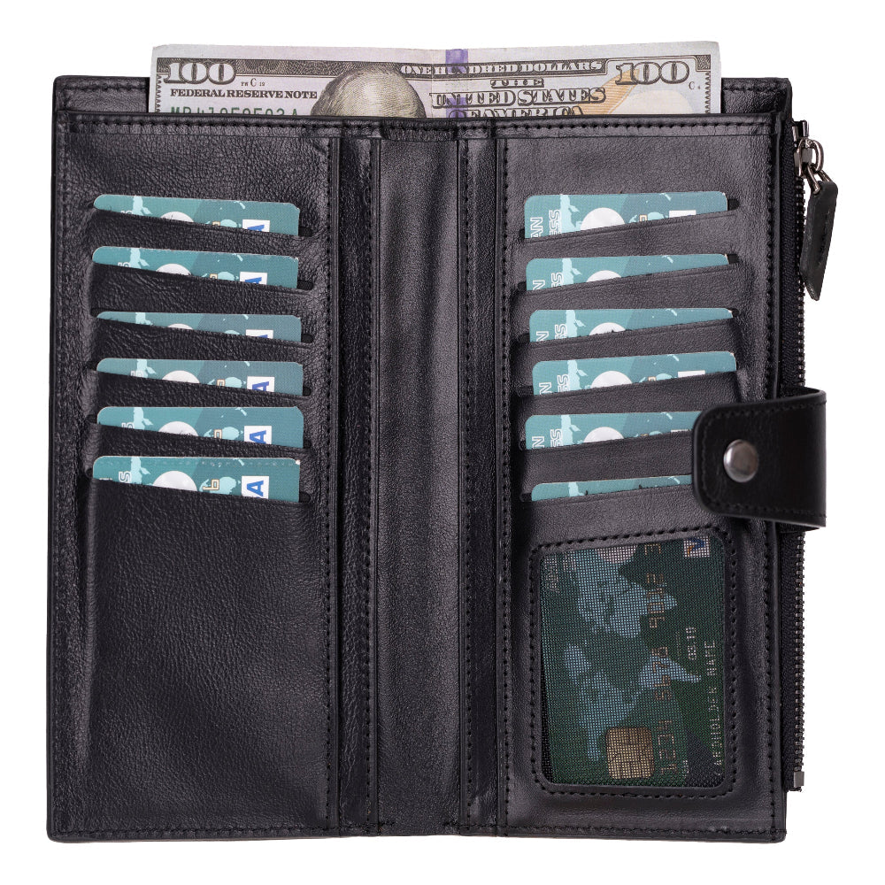 Luvia Lozan Hanger Leather Wallet
