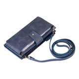 Luvia Lozan Strap Leather Crossbody Wallet