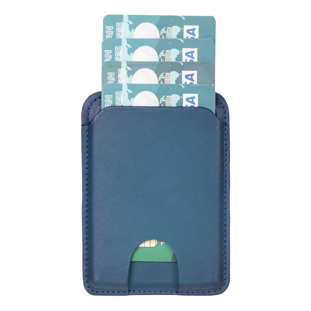 Snap MagFit Leather Magnetic Card Holder