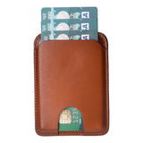 Snap MagFit Leather Magnetic Card Holder