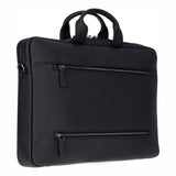 Truro Leather Business Briefcase / Laptop Case 16" With Suitcase
