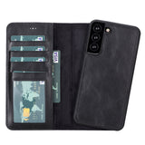 Sapiens Samsung Galaxy S22 Leather Detachable Wallet Case