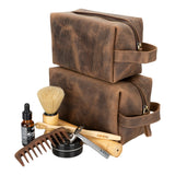 Vera Leather Dopp Kit, Large