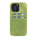 Rock Cover I Phone 13 Pro Leather Case With Card Holder
