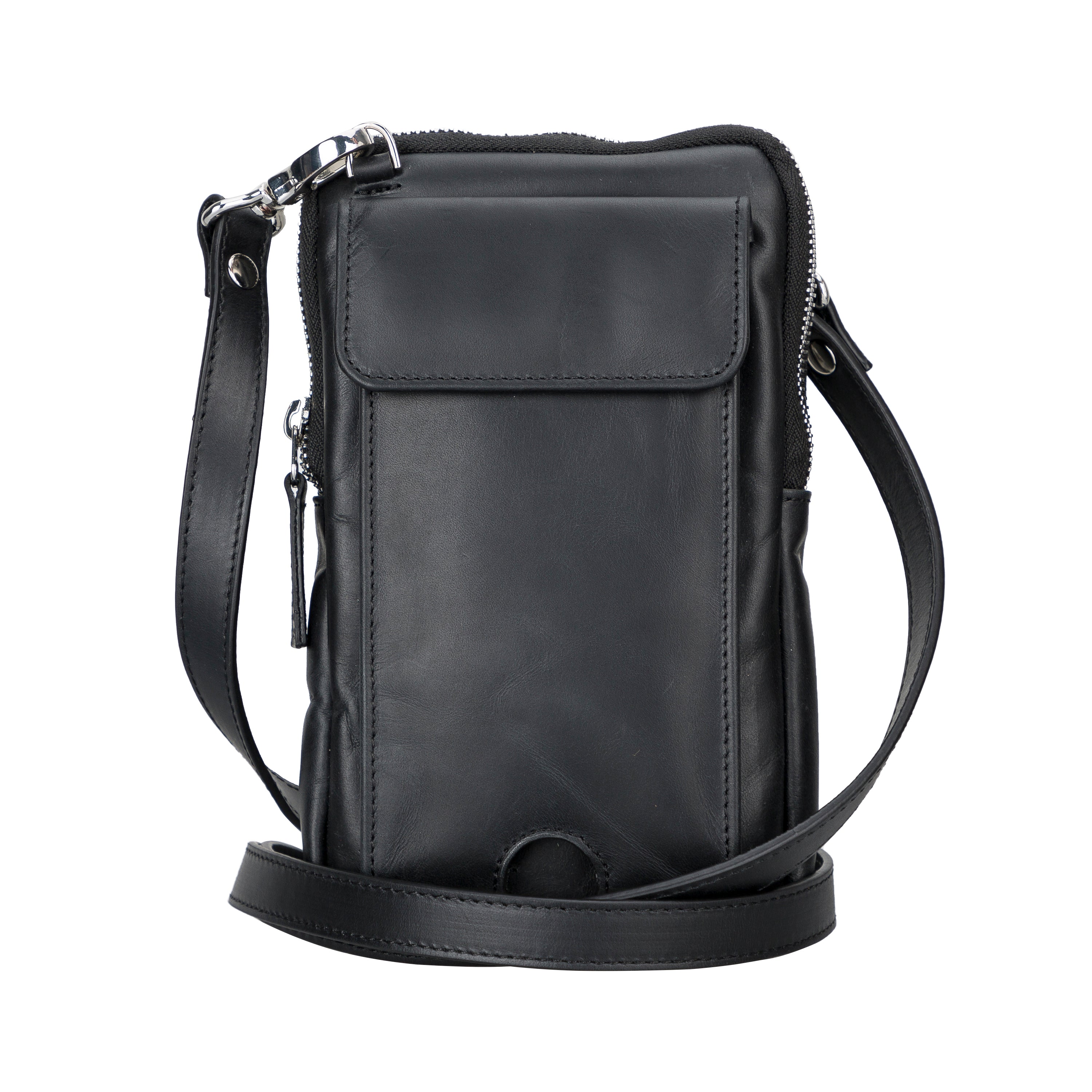 Nino Leather Crossbody Bag