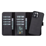 Santa I Phone 13 Pro Max Leather Detachable Wallet Case